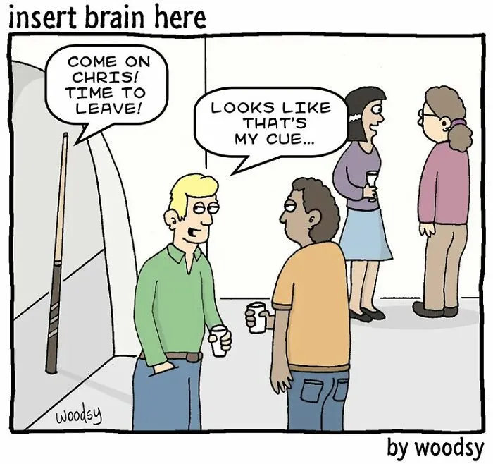 Absurd Situations And Silly Humor: 40 Comics By Paul Woods