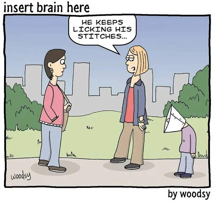 Absurd Situations And Silly Humor: 40 Comics By Paul Woods