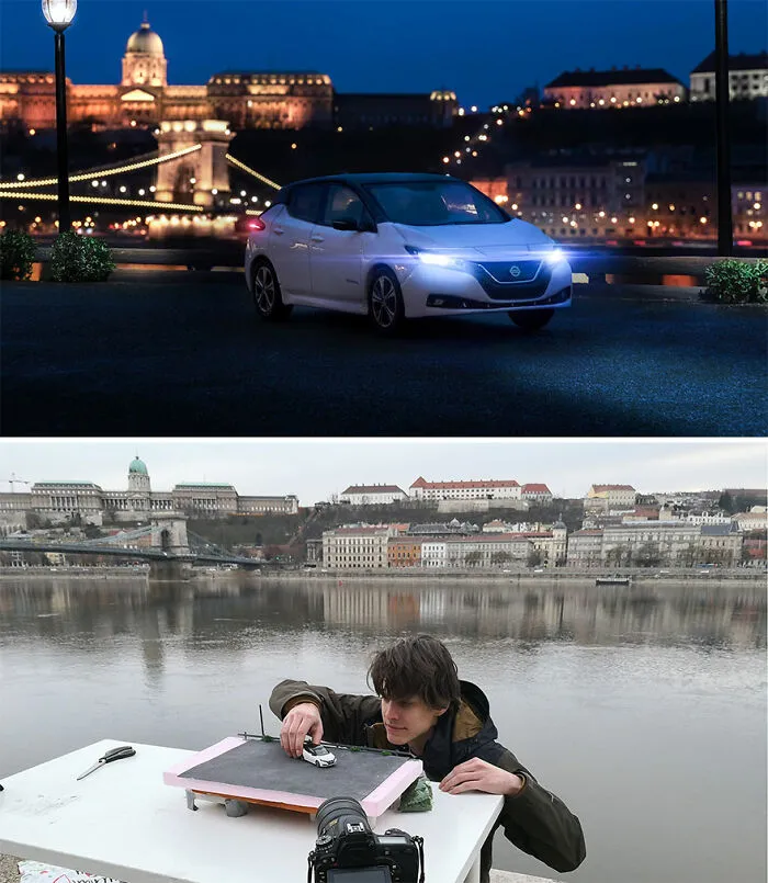 I Used The Actual Budapest As Background