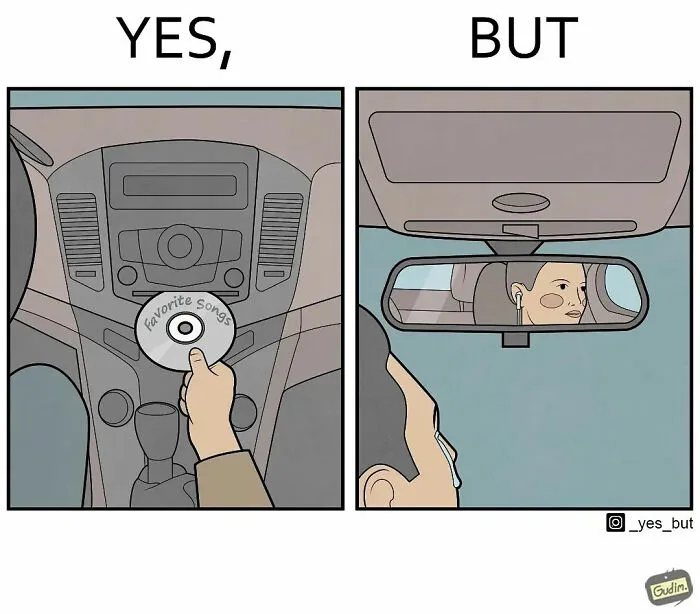 24 “Yes, But” Illustrations By Anton Gudim That You Might Relate To (New Pics)