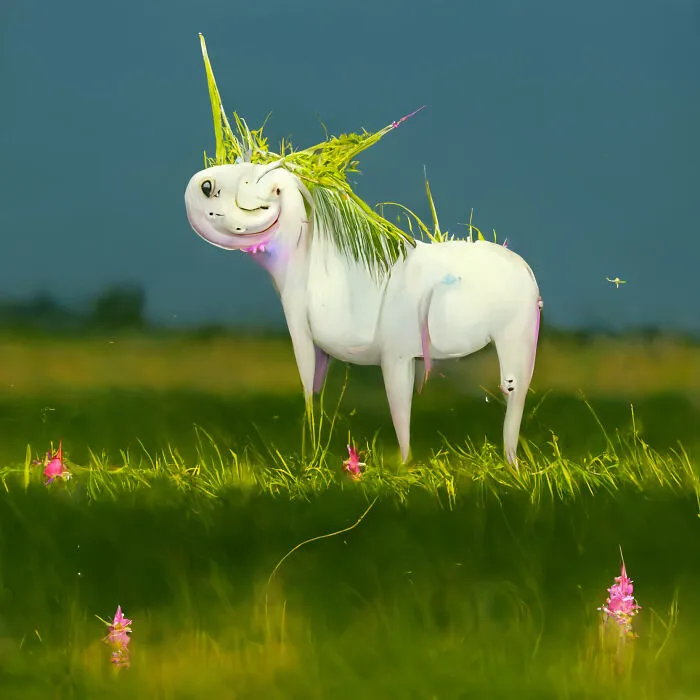 I Use AI To Create Surreal Images Of Unicorns And Some Of My Works Even Get Exhibited In Museums (50 Pics)
