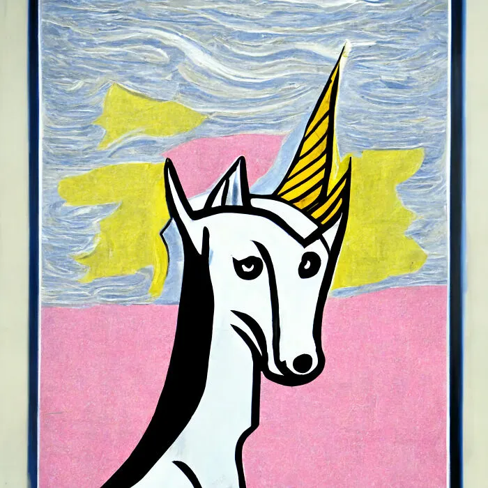 I Use AI To Create Surreal Images Of Unicorns And Some Of My Works Even Get Exhibited In Museums (50 Pics)