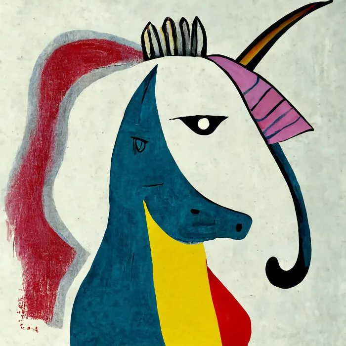 I Use AI To Create Surreal Images Of Unicorns And Some Of My Works Even Get Exhibited In Museums (50 Pics)