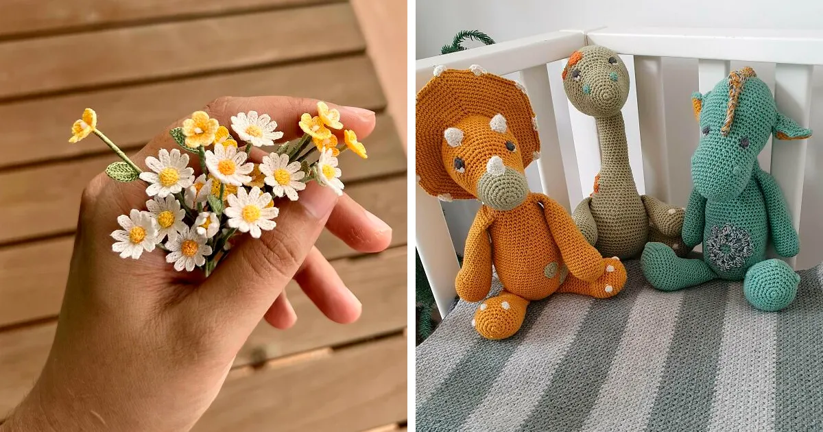 40 De los trabajos más creativos y bonitos compartidos en esta comunidad de amantes del ganchillo (nuevas fotos)