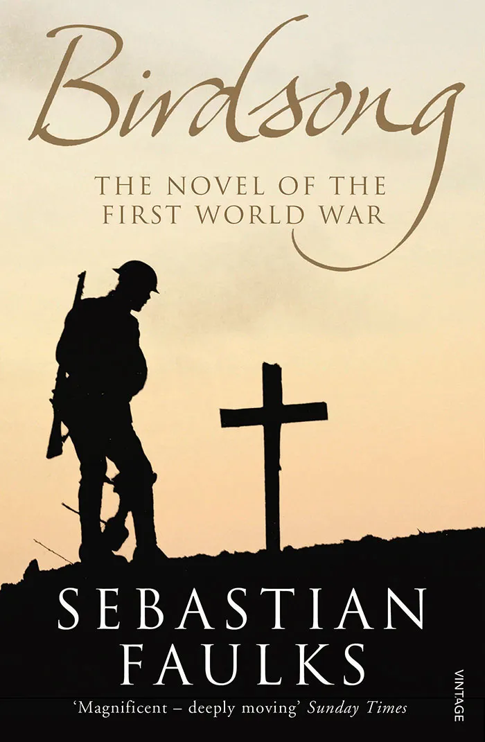 Book cover of Birdsong by Sebastian Faulks