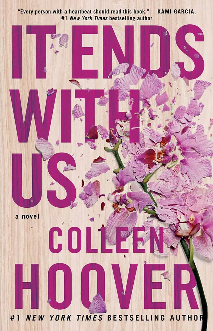 Book cover of It Ends With Us by Colleen Hoover