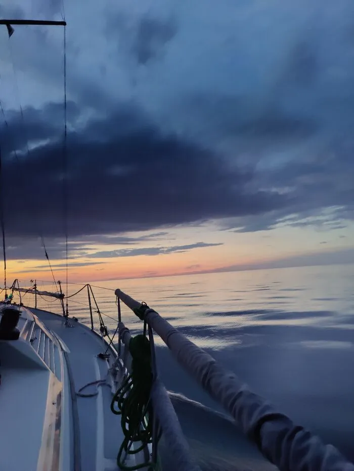 Sunset At Sea, Taken By Me