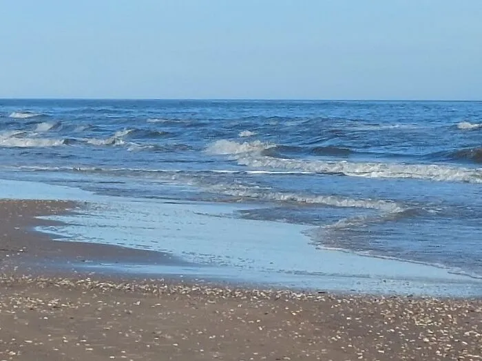 Beach At Sargent, Tx.
