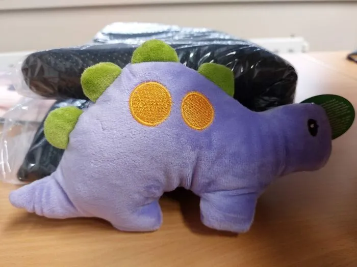 Dinosaur Plushe For My Cat