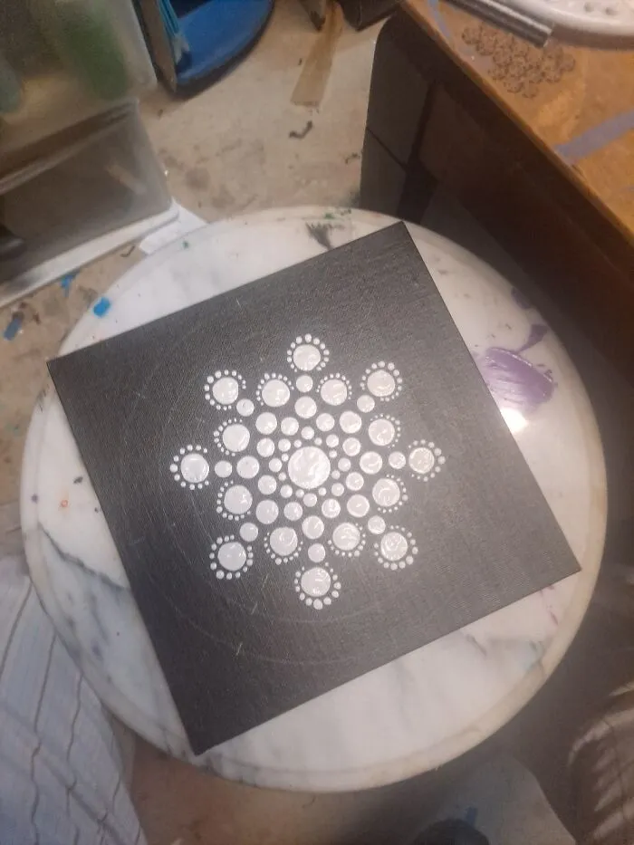 Still Working On This.  I Just Learned About Dot Art So This Is One Of My First Attempts