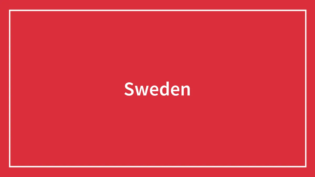 Sweden
