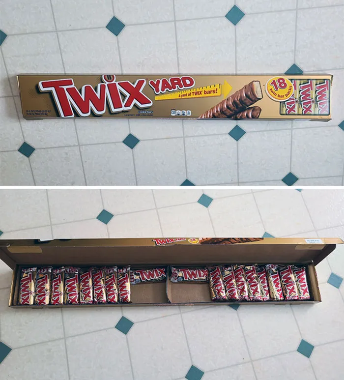 2 Twix Short Of A Yard