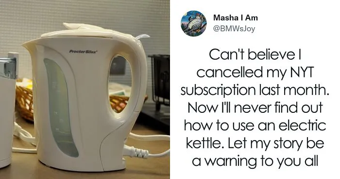 Folks Online Roast 'The New York Times' For An Article Introducing Electric Kettles Like They’re Some Revolutionary New Product