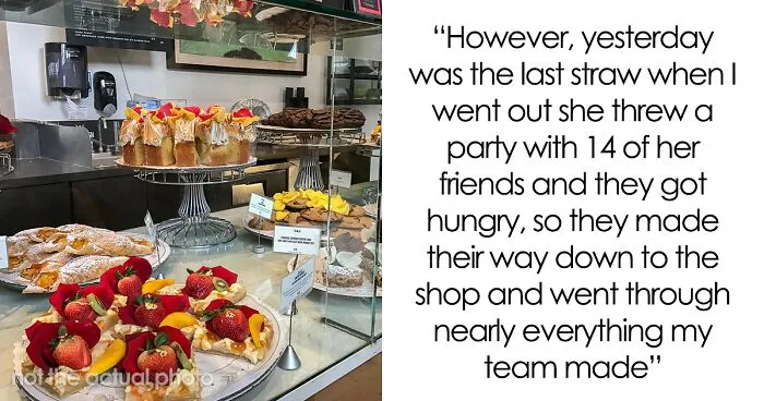 Baker Finds Out That His Girlfriend And 14 Of Her Friends Ate $1000 Worth Of Pastries His Team Made, Threatens To Take Legal Action