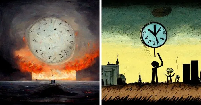 I Created 8 Stories With Ai About The World's Last Clock