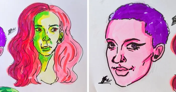 My Series Of Colorful Portraits (10 Pics)