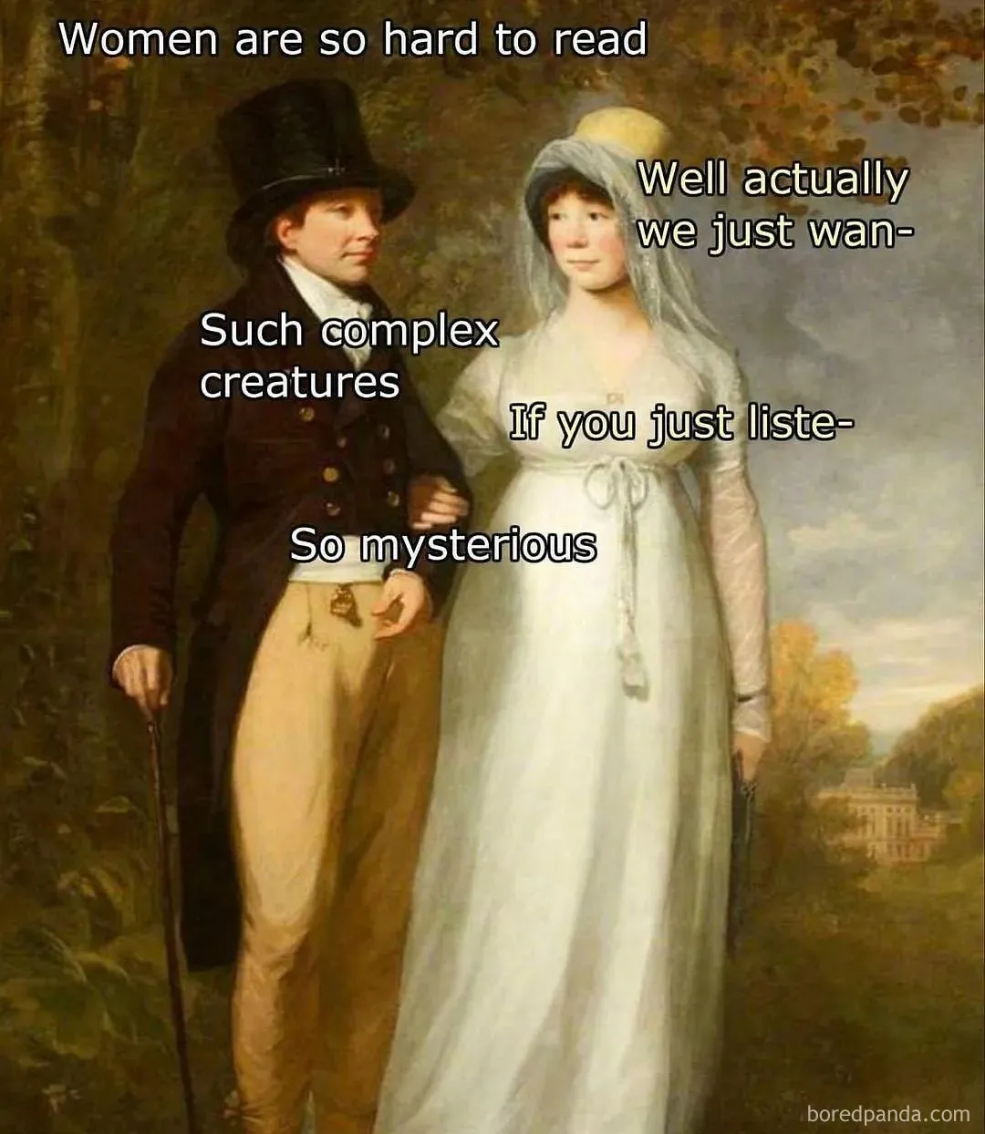 This Instagram Page Captions Classical Paintings With Modern Phrases, Here Are 40 Of Their Best Posts (New Pics)