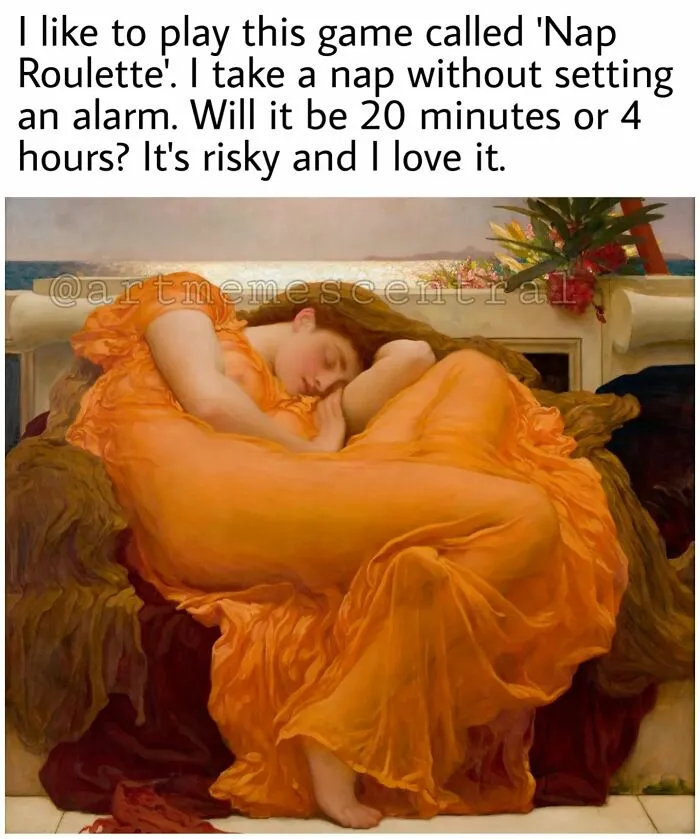 This Instagram Page Captions Classical Paintings With Modern Phrases, Here Are 40 Of Their Best Posts (New Pics)