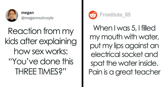 35 Of The Funniest Dumb Things Kids Have Innocently Done