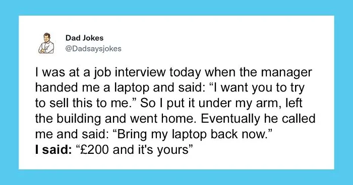 30 Times Dads Shamelessly Took Their Jokes To A Whole New Level, As Shared On This Twitter Account (New Pics)
