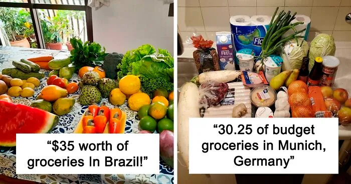 People From The USA And Other Countries Show How Much Groceries Cost Where They Live (30 Pics)