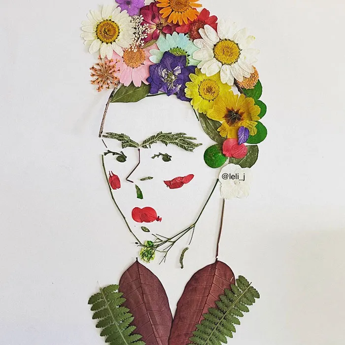 I Make Art From Fresh And Dried Flowers (34 Pics)