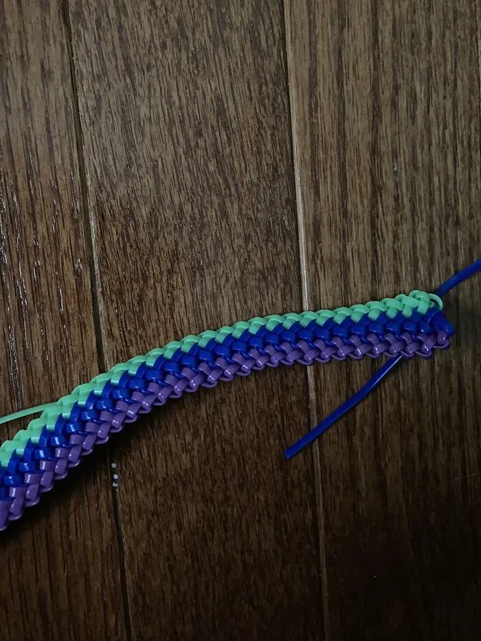 Gimp Rainbow! Using Interwoven Butterfly Stitches
