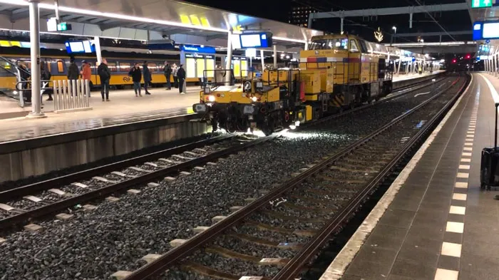 Un tren de inspección óptica