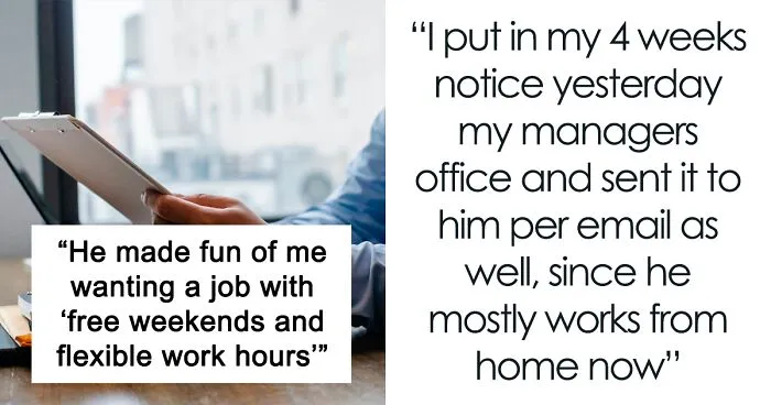 Boss Feels 'Disrespected' And 'Disappointed' After Exhausted Employee Of 4 Years Hands In His Notice