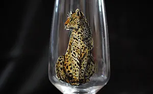 I Used Glasses For Painting Realistic Animals And Here Are 19 Photos Of Them (New Pics)