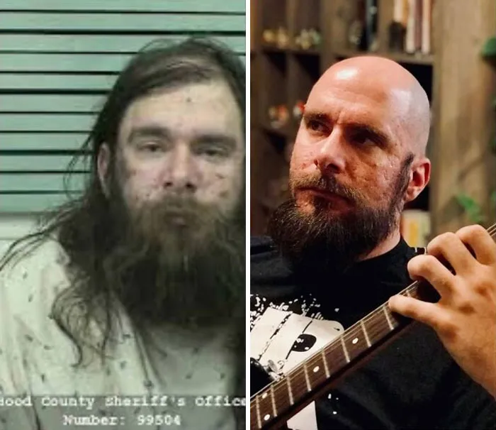 My Mugshot From Two Years Ago Following A Massive Pcp/Benzo Overdose And Before Homelessness And A Trip To Prison