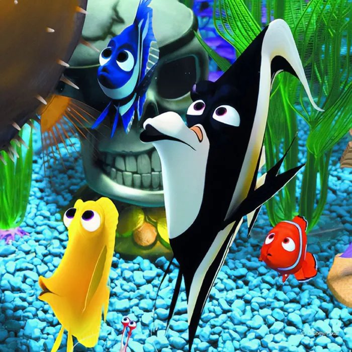 Gill  in the aquarium 