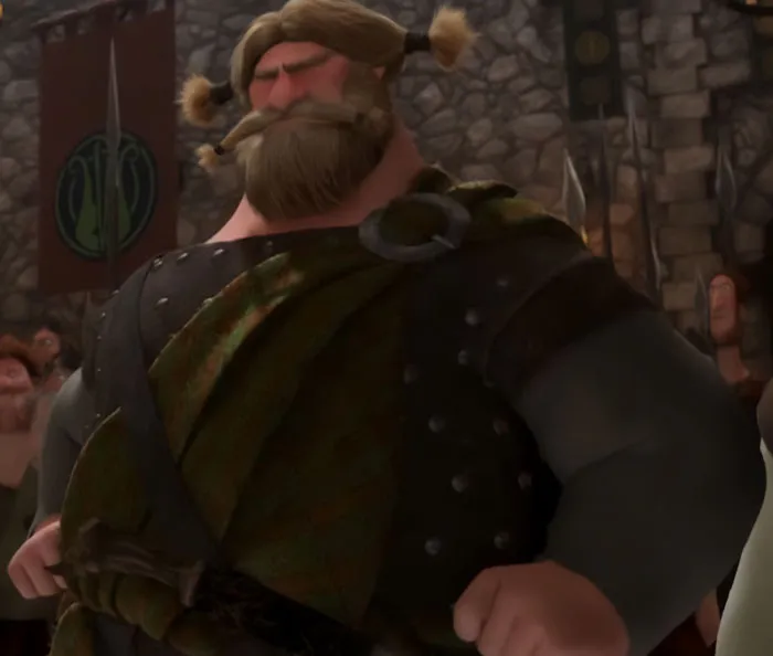 Lord Macguffin with blond beard 