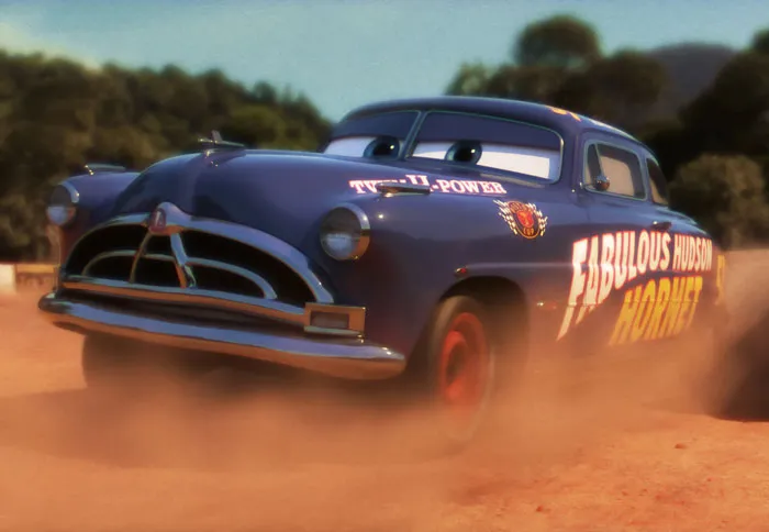 Doc Hudson riding 