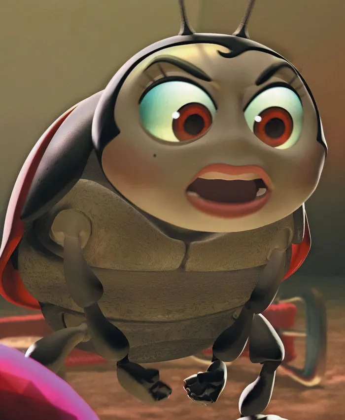 Francis looks angry 