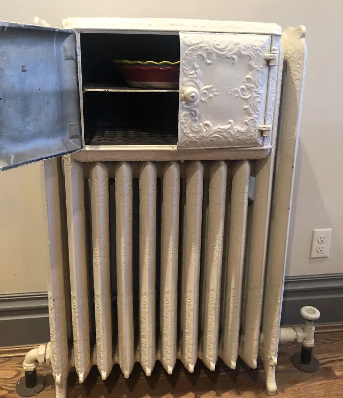 This Hot Water Heater Has A Pie Warmer