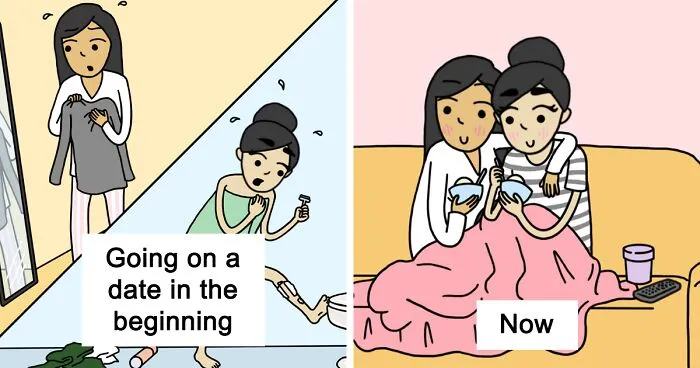 Life Of A Lesbian Couple: 20 Cute And Funny Comics I Made (New Pics)
