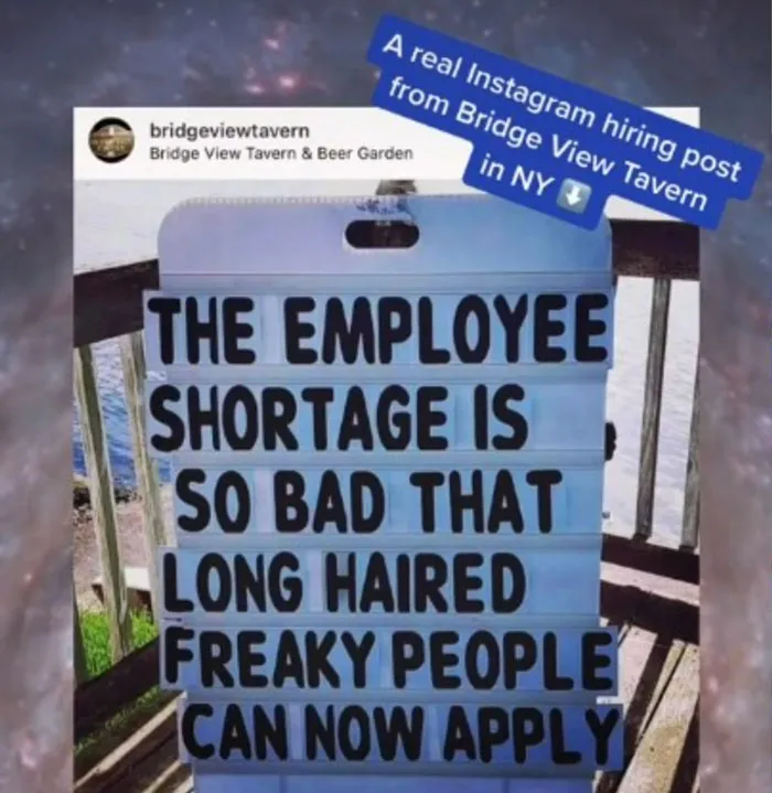 Delusional Job Flyer Blames 'Lazy Workers' For 50% Price Increase, Inspires This TikToker To Share 19 Ridiculous Job Signs