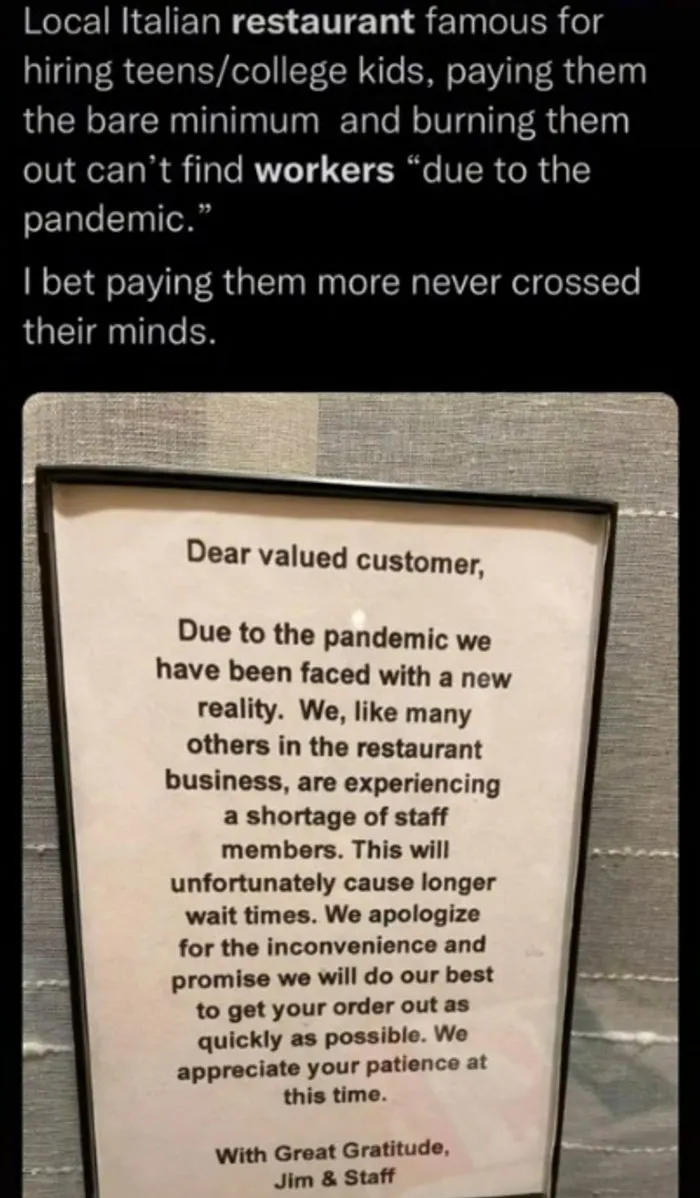 Delusional Job Flyer Blames 'Lazy Workers' For 50% Price Increase, Inspires This TikToker To Share 19 Ridiculous Job Signs