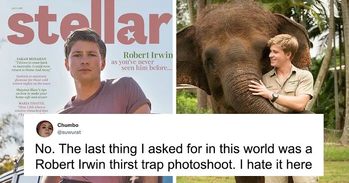 Robert Irwin's Photoshoot With Stellar Magazine Is Creating Quite A Buzz On The Internet