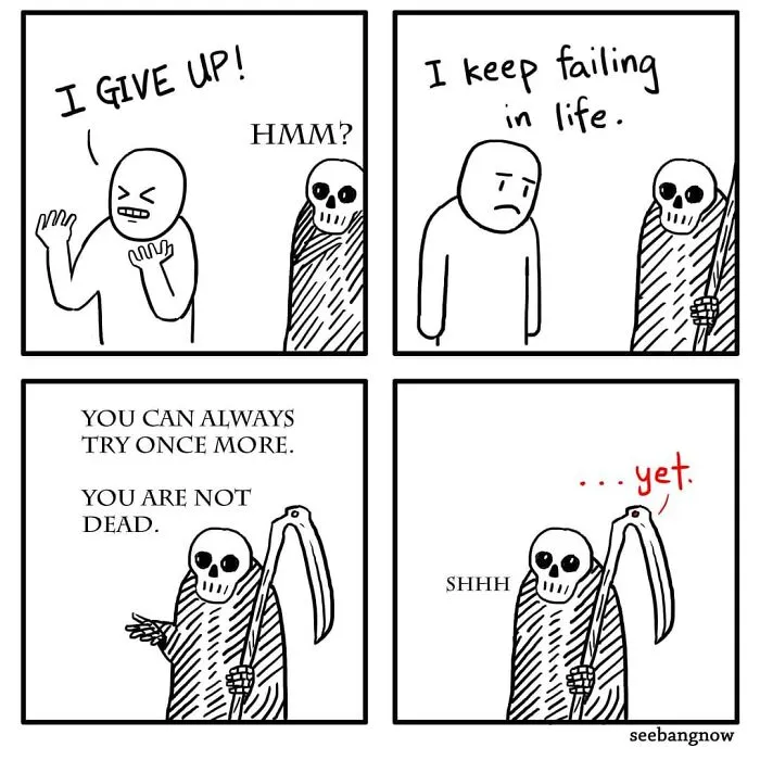 "I Often Draw Stuff About How Short And Important Life Is": 30 Humorous And Sentimental Comics By Xibang