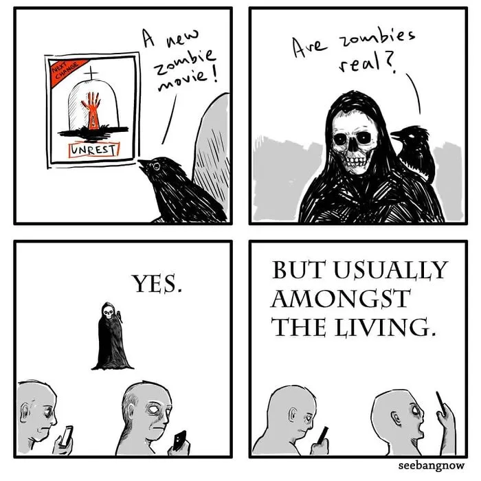 "I Often Draw Stuff About How Short And Important Life Is": 30 Humorous And Sentimental Comics By Xibang