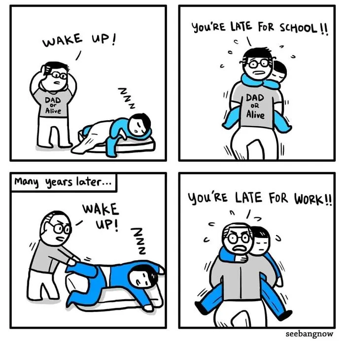 "I Often Draw Stuff About How Short And Important Life Is": 30 Humorous And Sentimental Comics By Xibang