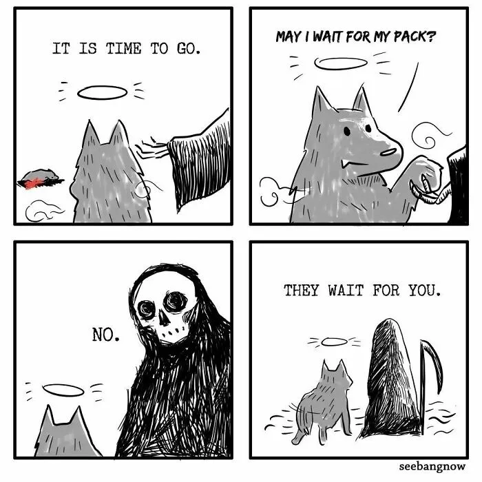 "I Often Draw Stuff About How Short And Important Life Is": 30 Humorous And Sentimental Comics By Xibang