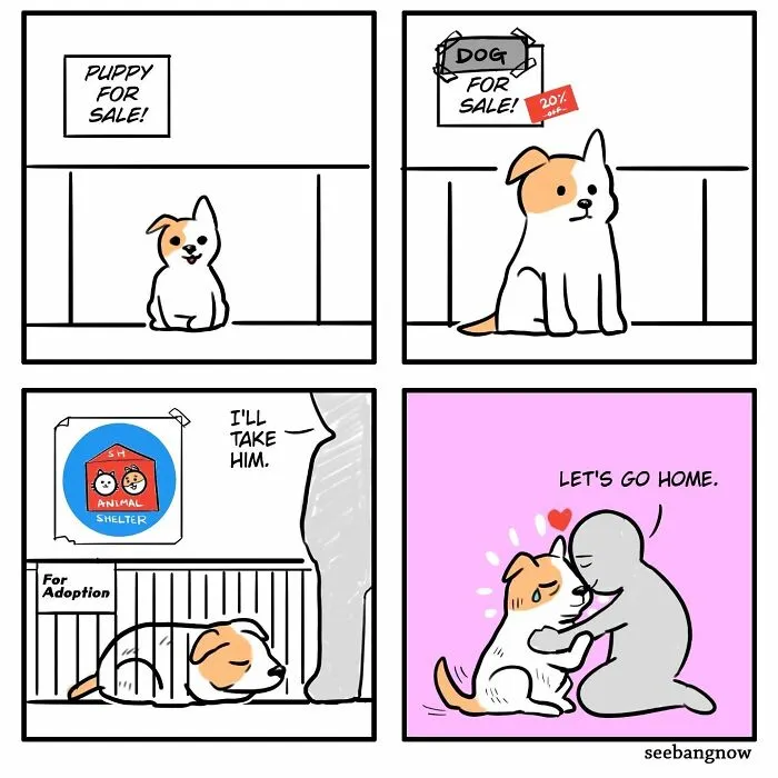 "I Often Draw Stuff About How Short And Important Life Is": 30 Humorous And Sentimental Comics By Xibang