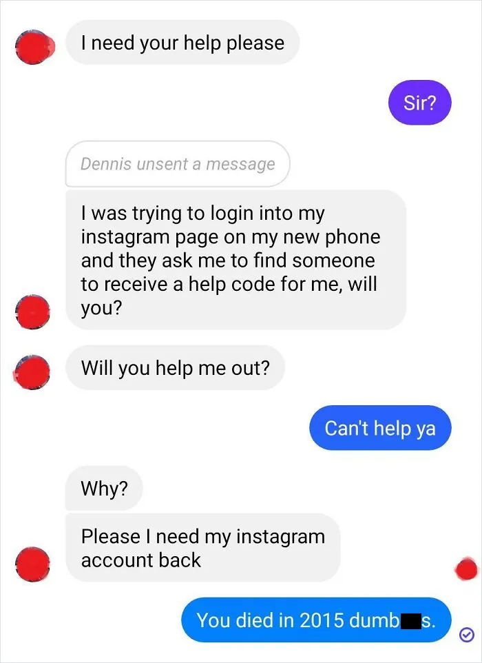 I Was Surprised To Get A Message From A High School Friend's Father