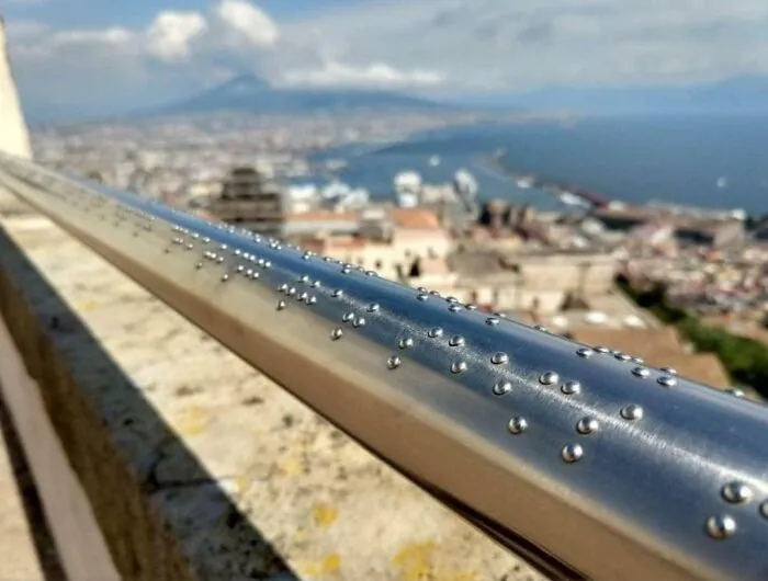In Case This Counts: Braille On The Rail To Describe The View