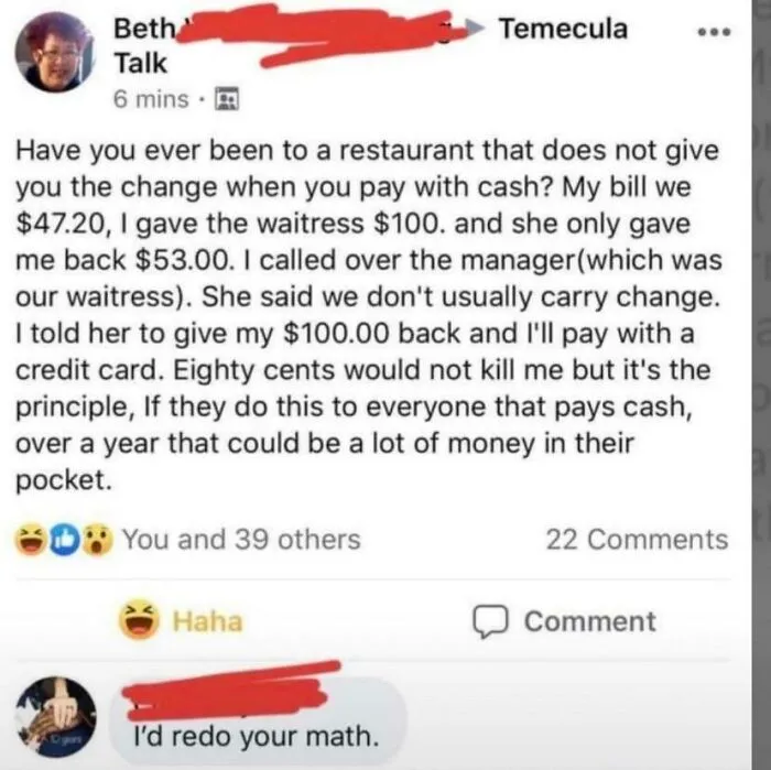 Clown At A Restaurant