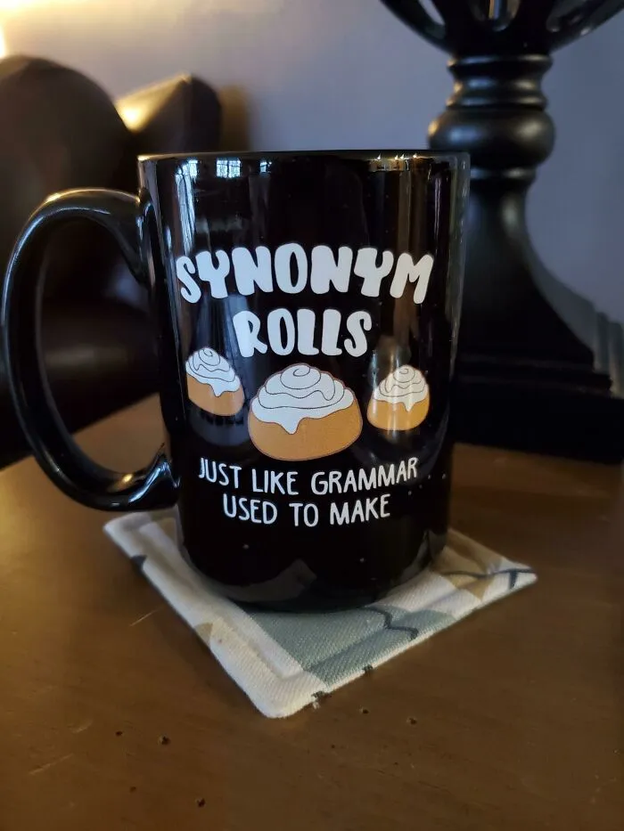 My Favorite Mug At My Parents' House. It's So Dumb But I Love It So Much