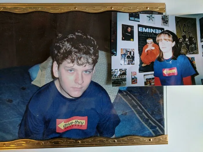 My Now Husband And Me Circa 2004, A Year Or Two Before We Would Meet